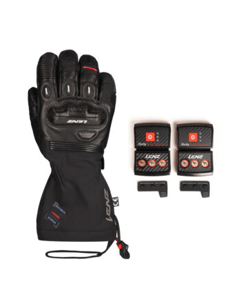 Lenz heat glove 1.0 touring lämpökäsine + Lenz Heat pack 2.0 akkupari ja laturi (USB-C)