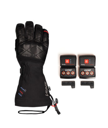 Lenz heat glove 1.0 scooter lämpökäsine + Lenz Heat pack 2.0 akkupari ja laturi (USB-C)